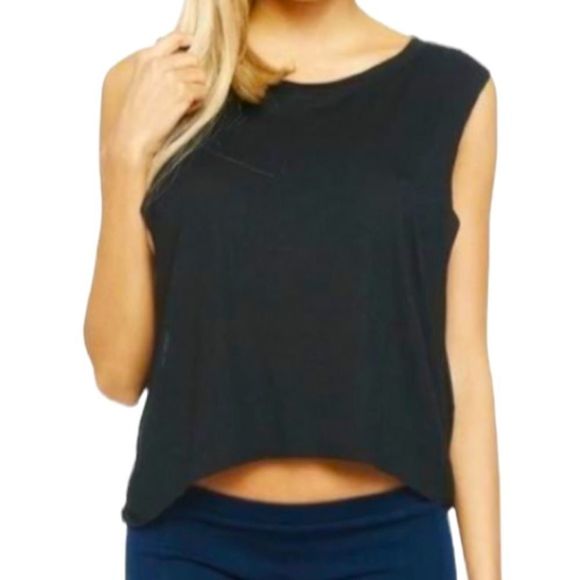 Over the Limit Muscle Tank Top L NWOT Black - Picture 1 of 9